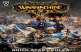 WarmachineMKII Quick Start Rules Front