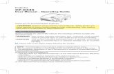 Hitachi Cp-x445 Users Manual