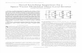 Novel Switching Sequences for a Space Vector Modulated Three Level Inverter-libre