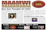 MAAMWI NEWSPAPER Winter 2015