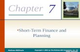 Chapter 7- Short-term Finance and Planning2