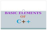 Lec02_Basic Elements C++