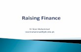 Lecture 11 - Raising Finance