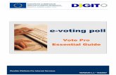 Vote Pro Essential User Guide
