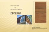External Finishes-IPE Wood