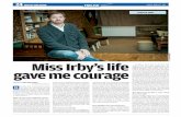 Miss Irby's life gave me courage (Novo Vrijeme)