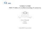 VHD-V500 User Manual