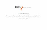 HSU National Submission - Industry Engagement in Training Package Development