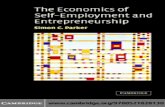 Parker S.C. -The Economics of Self-Employment and Entrepreneurship (2004)