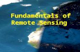 Fundamentals Remote Sensing