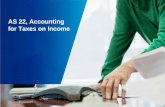 As 22 Accounting for Taxes on Income