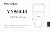 Yonguno Yn560-III User Manual