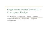 Engineering Design Notes Conceptual Design