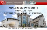 Analyzing Patient's Profile