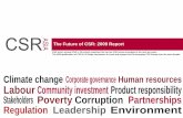 The Future of CSR