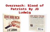 Overreach Blood of Patriots by JD Ludwig