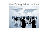 Airtel’s Acquisition of Zain , Africa -Ib Ppt