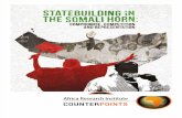 Statebuilding in the Somali Horn - compromise, competition and representation