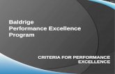 2012 Criteria for Performance Excellence