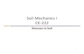 CE222 SM 12 Stresses in Soil