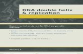 DNA Double Helix and Replication
