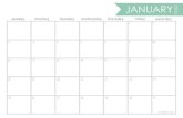 2015 Printable Calendar