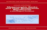 Metamorphic Rocks and Their Geodynamic Significance a Petrological Handbook Petrology and Structural Geology