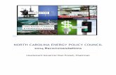 NC Energy Policy Council 2014 Recommendations