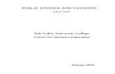 Public Finance and Taxation Final12345