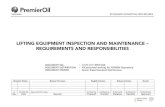 Lifting Equipment Inspection and Maintenance