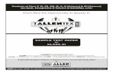 Tallentex Sample Paper