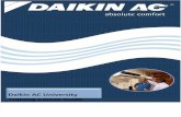 Daikin AC University Training Course Guide