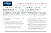 Texas Communities Bear the Burden of State’s Broken Criminal Justice System
