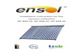 En ENSOL - Installation Instruction Vacuum Collector