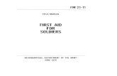 FM First Aid for Soldiers (FM 21-11)