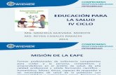Clase 1 Educacion PS IV Ciclo