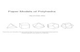 Polyhedron Paper