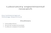 Laboratory Experimental Research