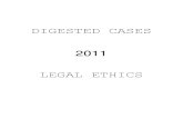 Legal Cases Jan-Dec 2011