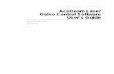 AcuBeam v2_XX Laser Galvo Control Software User's Guide