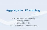Aggregate Planning Based on Chase
