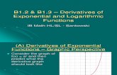B1213 Exponential Logs
