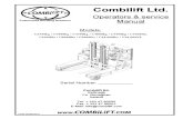 Combilift Ltd. Operators & service Manual.