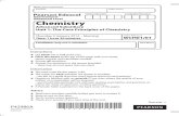 edexcel January 2014 - Question Paper - Chemistry U1