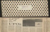 UFO Newspaper/Magazine Cuttings from NSW Australia - 1968 to 1973