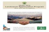 2014 Landowner Appreciation Program - Idaho Fish