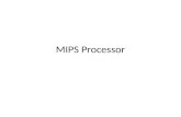 Elet2430 l12. Mips Processor