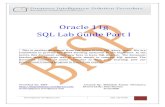 Oracle11g SQL Lab Guide