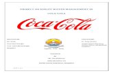 Project on Kinley Water Management in Coca-cola (2)