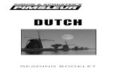 07 Dutch I Reading Booklet